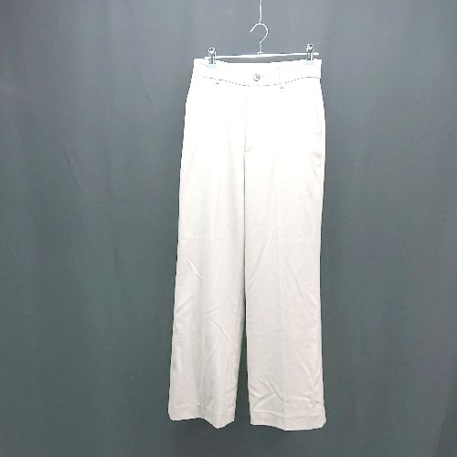 ◇ ◎ SLOBE IENA スローブイエナ シンプル 無地 オフィスカジュアル スラックスパンツ サイズ38 ベージュ レディース E 【中古】(4)