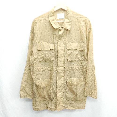 ◇ ⊇ ◎ BONUM TOKYO 長袖 シアーシャツ サイズ表記なし ライトブラウン レディース E 【中古】 ◇ ⊇ ◎ BONUM TOKYO 長袖 シアーシャツ サイズ表記なし ライトブラウン レディース E 【中古】