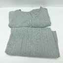 ◇ Θ apart by lowrys リブニット ウエストゴム ロング セットアップ サイズL グリーン系 レディース E 【中古】