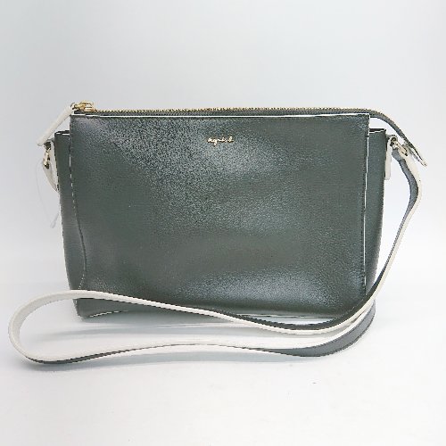 ◇ Agnes b アニエスベー 少量サイズ 外ポケットボタン