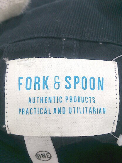 ◇ FORK&SPOON フォーク＆スプーン URBAN RESEARCH シンプル 長袖 シャツ ジャケット サイズONE ネイビー レディース P 【中古】