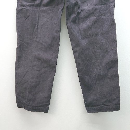 ◇ THE SHINZONE 無地 テーパード シンプル パンツ サイズ32 ネイビー レディース E 【中古】