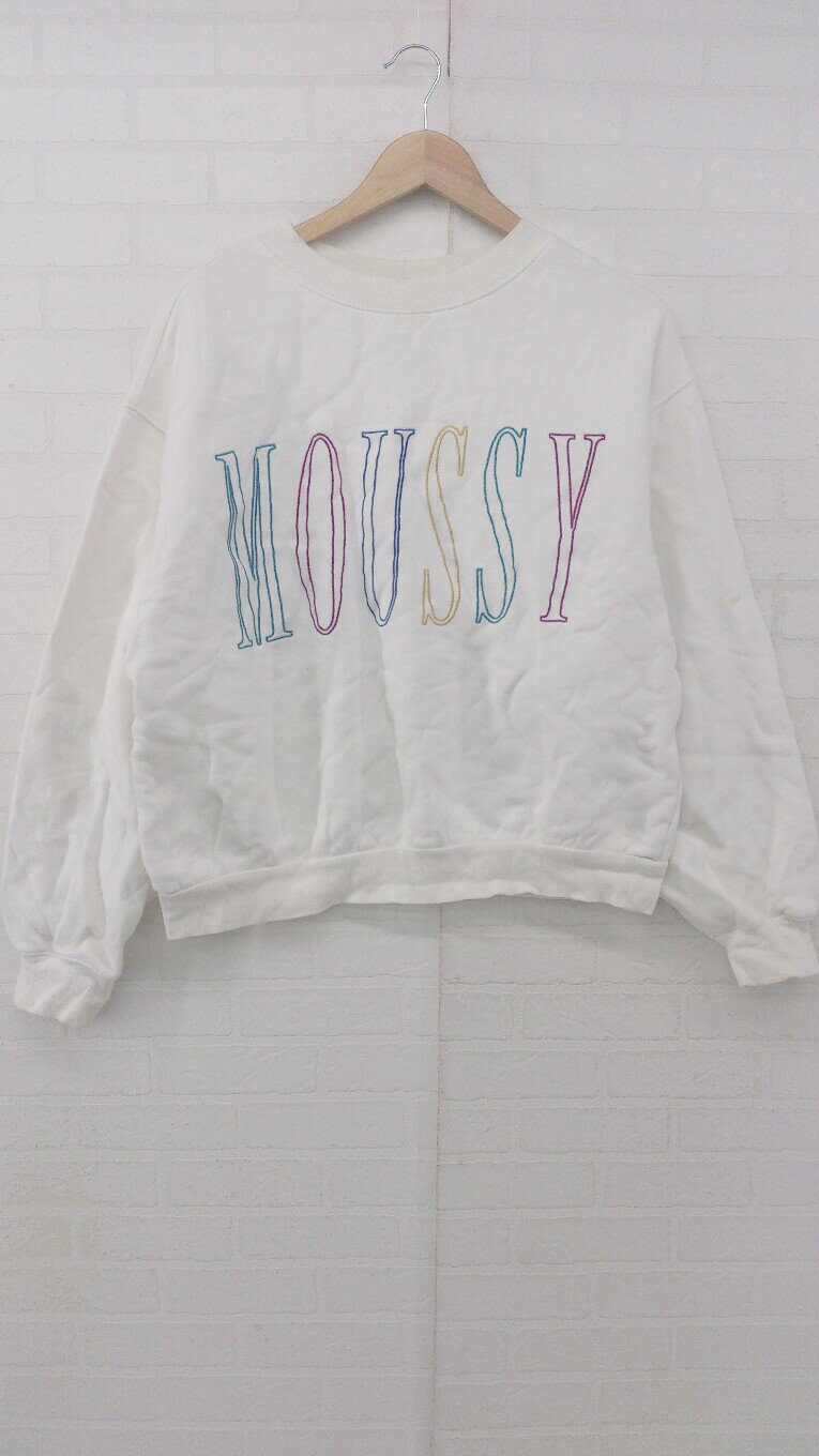  MOUSSY ޥ ץ 奢 ƥ ɽ Ĺµ ȥ졼ʡ F ۥ磻ȷ ǥ P š