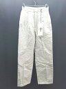 ◇ ◎ ●未使用● THROW by SLY 2WAY 無地 BOXシルエット デニムパンツ サイズ0 グレー レディース E 【中古】