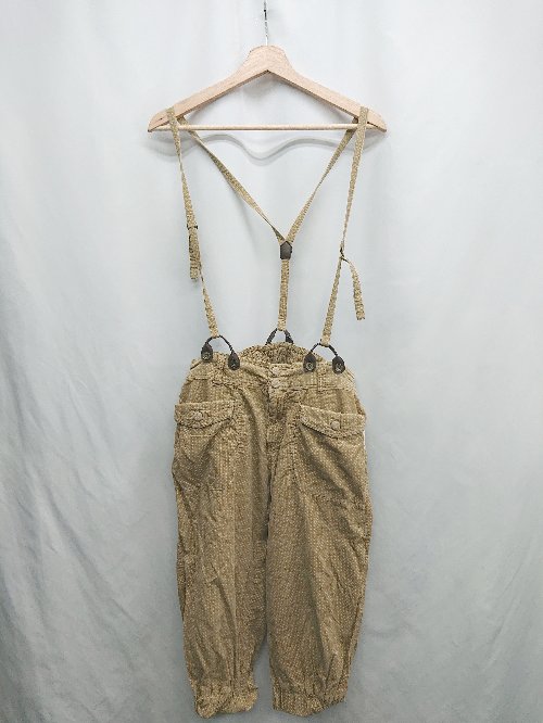 ◇ ⊇ ARROW アロー ドット柄 サロペットパンツ サイズM ブラウン系 レディース E 【中古】