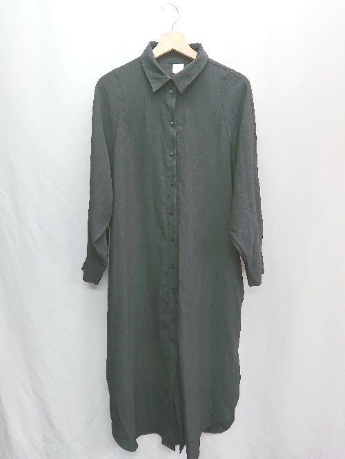 ◇ ⊂ H&M エイチアンドエム 長袖 ロング ワンピース サイズM ブラック レディース E 【中古】