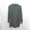 ◇ ⊂ JOURNAL STANDARD NEU 長袖 ひざ丈 ワンピース サイズ36 ブラック レディース E 【中古】