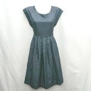 ◇ ⊂ UNITED ARROWS green label relaxing ひざ丈 ワンピース サイズ36 ネイビー系 レディース E 【中古】
