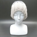 ◇ bettina カジュアル あったかい 秋冬 シンプル 雪 アウトドア ニット帽 ベージュ サイズ メンズ E 【中古】(4)