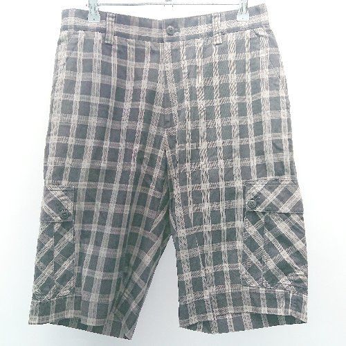 ◇ daks ダックス チェック柄 チャックボタン閉め パンツ サイズ32 ブラック系 メンズ E 【中古】 ◇ daks ダックス チェック柄 チャックボタン閉め パンツ サイズ32 ブラック系 メンズ E 【中古】