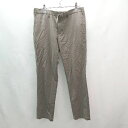 ◇ URBANRESEARCH アーバンリサーチ 無地 シンプル 大人 シンプル パンツ サイズM ブラウン レディース メンズ E 【中古】
