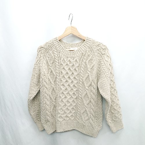◇ ⊇ LOWRYS FARM ローリーズファーム 長袖 セーター サイズM ベージュ系 レディース E 【中古】