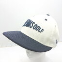◇ ΘΦ NEWERA ニューエラ 英字ロゴ キャップ ネイビー ホワイト サイズ表記なし レディース メンズ E 【中古】