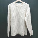 ◇ URBANRESEARCHDOORS クルーネック ユニセックス 長袖 ニット サイズ40 アイボリー メンズ レディース E 【中古】
