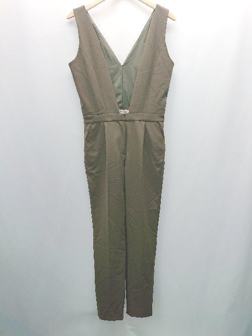 ◇ N. エヌドット 綺麗め 大人 無地 オールインワン サイズ M グリーン系 レディース E 【中古】