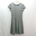 ◇ jetset ジェットセット 無地 大人 シンプル 綺麗め ロング丈 ワンピース サイズ38 グレー レディース E 【中古】