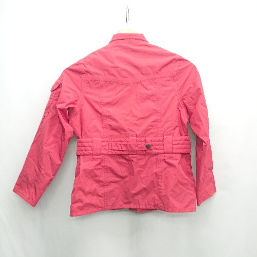 ◇ ⊂ ◎ Barbour バブアー キッズ 長袖 ジャケット サイズS 6/7 レッド 男の子 E 【中古】