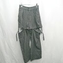 ◇ ⊂ Heather ヘザー ガーターベルト2WAY セパレートパンツ サイズF ブラック レディース E 【中古】