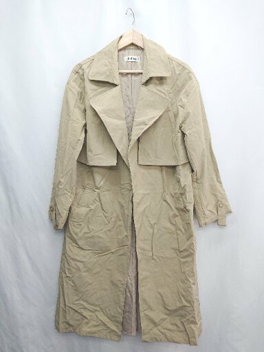 ◇ ⊇ SHEL'TTER シェルター 長袖 コート サイズF キャメル レディース E 【中古】 ◇ ⊇ SHEL'TTER シェルター 長袖 コート サイズF キャメル レディース E 【中古】