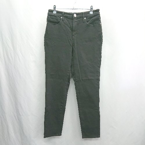 ◇ Θ 23区 ニジュウサンク ウエストゴム デニム サイズ44 ブラック レディース E 【中古】