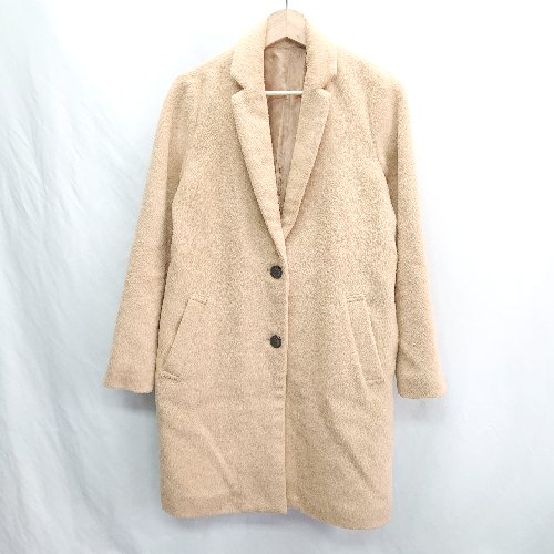 ◇ ⊇ ノーブランド 長袖 コート サイズM キャメル系 レディース E 【中古】 ◇ ⊇ ノーブランド 長袖 コート サイズM キャメル系 レディース E 【中古】