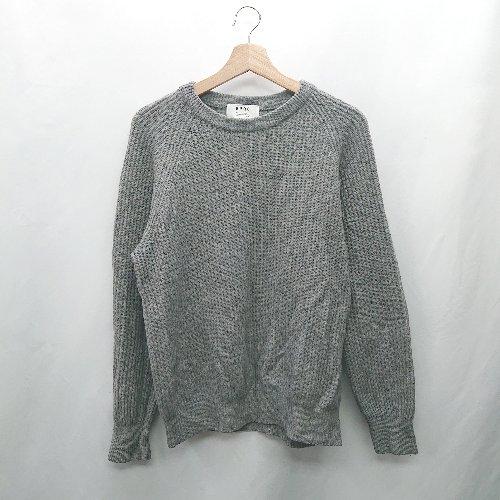 ◇ ⊇ BPQC 長袖 ニット セーター サイズL グレー レディース E 【中古】 ◇ ⊇ BPQC 長袖 ニット セーター サイズL グレー レディース E 【中古】