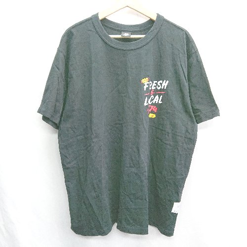 ◇ ⊂ New Balance ニューバランス 半袖 Tシャツ サイズXL ブラック メンズ E 【中古】