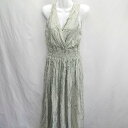 ◇ ⊂ MERCURYDUO マーキュリーデュオ ロング ワンピース サイズS グリーン系 レディース E 【中古】