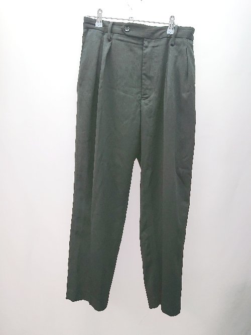 ◇ ●美品● WYM ウィム ウエストゴム シンプル かっこいい ストレートパンツ 表記なし ブラック メンズ E 【中古】