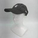 ◇ new era キャップ 刺繡ロゴ シンプル ストリート カジュアル 帽子 ブラック サイズ表記なし レディース メンズ E 【中古】