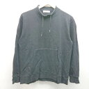 ◇ UNITED ARROWS シンプル 無地 カジュアル 長袖 パーカー サイズS ブラック メンズ E 【中古】