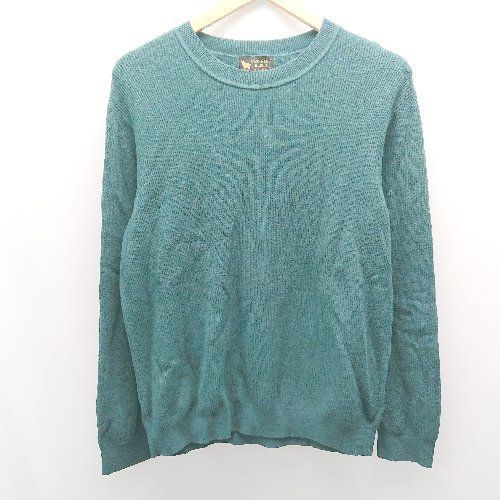 ◇ GLOBAL WORK グローバルワーク カシミヤブレンド 秋冬 シンプル 上質 長袖 ニット サイズM グリーン レディース E 【中古】 ◇ GLOBAL WORK グローバルワーク カシミヤブレンド 秋冬 シンプル 上質 長袖 ニット サイズM グリーン レディース E 【中古】