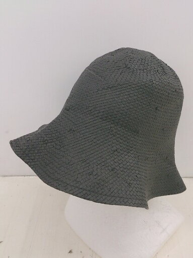 ◇ ●未使用● ◎ AESAGGIO DELLA TOSCANA タグ付 ペーパー ハット 帽子 グレー サイズ58 レディース P 【中古】 ◇ ●未使用● ◎ AESAGGIO DELLA TOSCANA タグ付 ペーパー ハット 帽子 グレー サイズ58 レディース P 【中古】
