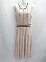 ◇ ⊂ tocco closet トッコ クローゼット ロング ニットワンピース サイズM ピンク レディース E 【中古】