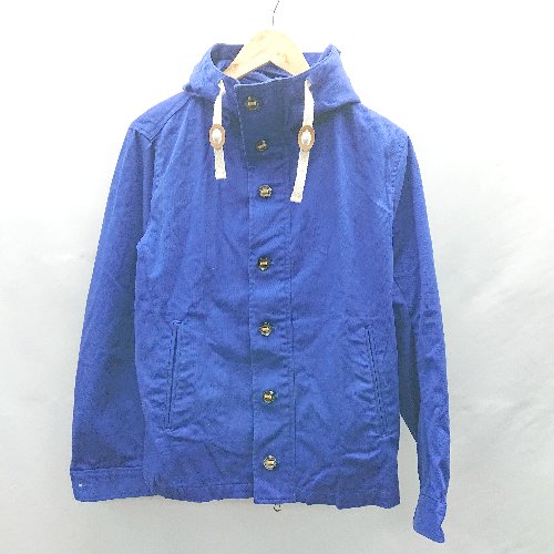 ◇ ⊇ BEAMS ビームス OUTDOOR EQUIPMENT BASIC EXCITING 長袖 ジャケット サイズM ブルー レディース E 【中古】
