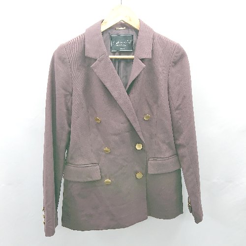 ◇ ⊇ snidel スナイデル ダブルボタン 長袖 テーラードジャケット サイズ0 ワイン レディース E 【中古】