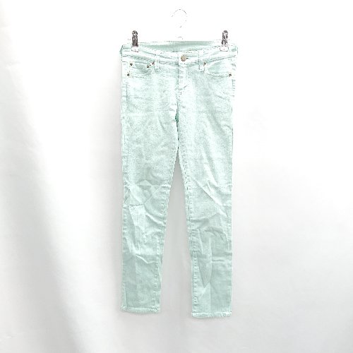 ◇ Θ Sybilla シビラ コットン系 スリムパンツ サイズSS ライトブルー系 レディース E 【中古】 ◇ Θ Sybilla シビラ コットン系 スリムパンツ サイズSS ライトブルー系 レディース E 【中古】