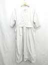 ◇ ⊂ nemne store ネンネストア 半袖 ロング ワンピース サイズF ミント系 レディース E 【中古】