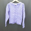 ◇ ⊇ BEAUTY&YOUTH UNITED ARROWS ウール100% 長袖 セーター サイズ表記なし ラベンダー レディース E 【中古】(4)