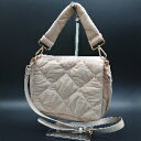 ◇ ◎ AUNT MARIE'S 2WAY ショルダーバッグ ベージュ レディースメンズ E 【中古】