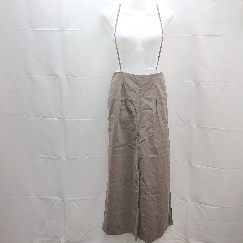 ◇ Mimolett. サスペンダー ワイドパンツ サイズ02 ブラウン レディース E 【中古】