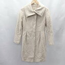 ◇ ⊇ STRAWBERRY-FIELDS ストロベリーフィールズ 長袖 コート サイズ表記なし ベージュ レディース E 【中古】
