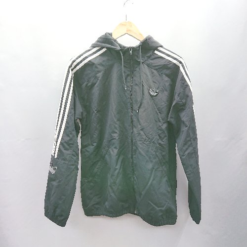 ◇ Θ adidas アディダス フロントジップ 長袖 パーカー ジャケット サイズ 表記なし ブラック メンズ レディース E 【中古】 ◇ Θ adidas アディダス フロントジップ 長袖 パーカー ジャケット サイズ 表記なし ブラック メンズ レディース E 【中古】