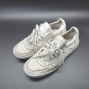 ◇ NEW BALANCE CRT300L1 運動 スポーツ お散歩 スニーカー サイズ23.5 ホワイト レディース E 【中古】