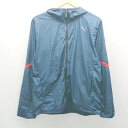 ◇ PUMA プーマ アウトドア フード付き 長袖 スポーツウェア サイズL ブルー メンズ E 【中古】(4)
