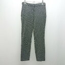 ◇ ZARA ザラ センタープレス シンプル 無地 きれいめ ストレッチ ストレートパンツ サイズXS グレー レディース E 【中古】