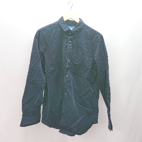 ◇ unitedarrows blue:label コーデュロイ シンプル カジュアル 胸ポケット 長袖 シャツ サイズL ブルー メンズ E 【中古】 ◇ unitedarrows blue:label コーデュロイ シンプル カジュアル 胸ポケット 長袖 シャツ サイズL ブルー メンズ E 【中古】