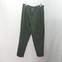 ◇ remer ウエストゴム ファスナーあり 無地 シンプル ストレートパンツ サイズM ブラック メンズ E 【中古】(4)