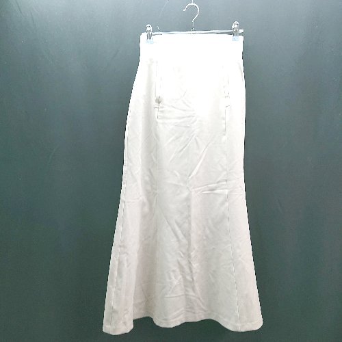 ◇ ◎ ●未使用● murua マーメイド オフィス スタイルアップ ロング丈 フレア スカート サイズ2 ベージュ レディース E 【中古】 ◇ ◎ ●未使用● murua マーメイド オフィス スタイルアップ ロング丈 フレア スカート サイズ2 ベージュ レディース E 【中古】