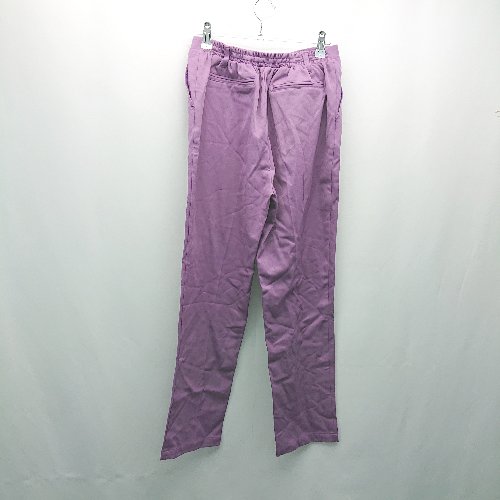 ◇ Re:EDIT Green Project ウエストゴム ワンタック ストレッチ 薄手 シンプル パンツ サイズM パープル レディース E 【中古】